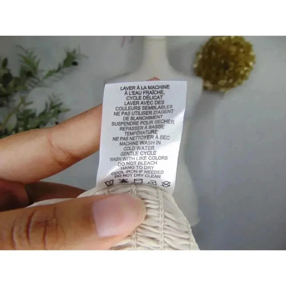 Rachel Zoe Women's Sleeveless Wrap Top - Size M - Cream - Picture 7 of 12